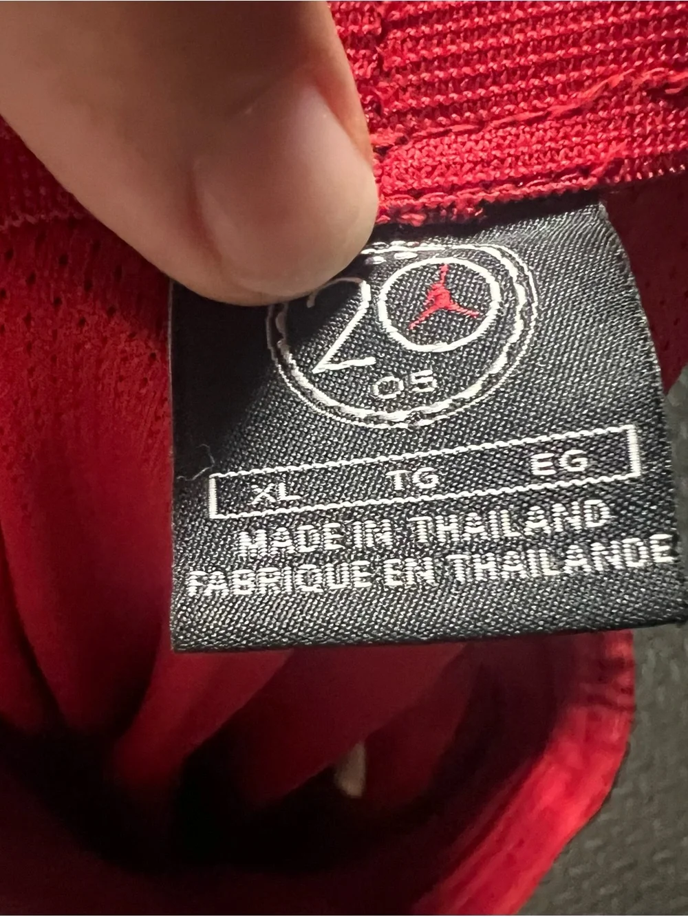 Rare Jordan Black Joggers with Red Drawcord